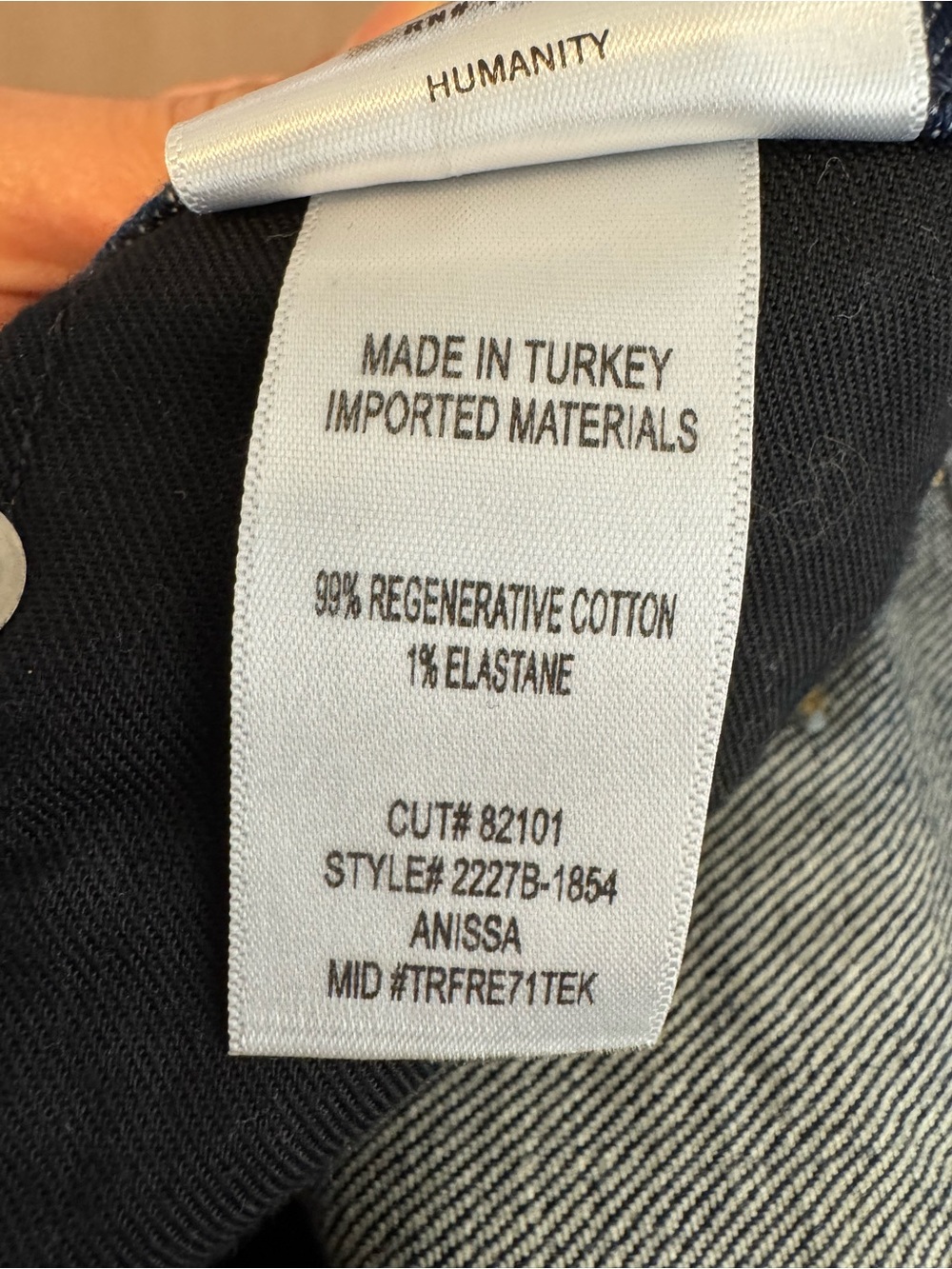 Citizens of Humanity Anissa Madison Low Rise Straight Jeans Dark Wash 28 - Picture 3 of 8